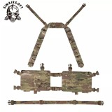 SINAIRSOFT Tactical Alpha Chest Rig 34 Split Chassis H-harness Laser Cut MOLLE 556 762 Pistol Rifle Magazine Pouch Hunting Airsoft SS Style