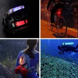 SINAIRSOFT Tactical Helmet Lamp Safety Flashing Light Outdoor Toos Survival Signal Light