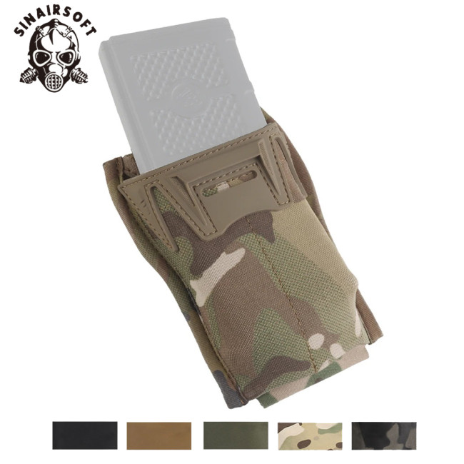 SINAIRSOFT Tactical K Type 5.56 AK AR M4 AR15 Magazine Pouch Airsoft Hunting MAG Holster Enlarge Opening Multi Stage Height Adjustment