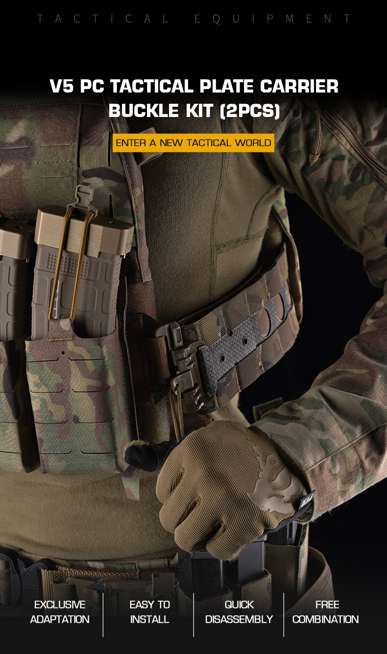SINAIRSOFT FCPC V5 Tactical Plate Carrier Side Quick Release