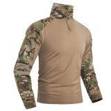 SINAIRSOFT Tactical G3 Combat Men Shirt Mens T-shirt Outdoor Gen3 Shirt Airsoft Hunting Training Soldiers Long Sleeve