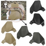 Airsoft Helmet Up-Armor Side Cover For Fast IBH/Mich 2000/ACH Helmet Rail  Combat Ear Protection Helmet Ear-Bezel FMA