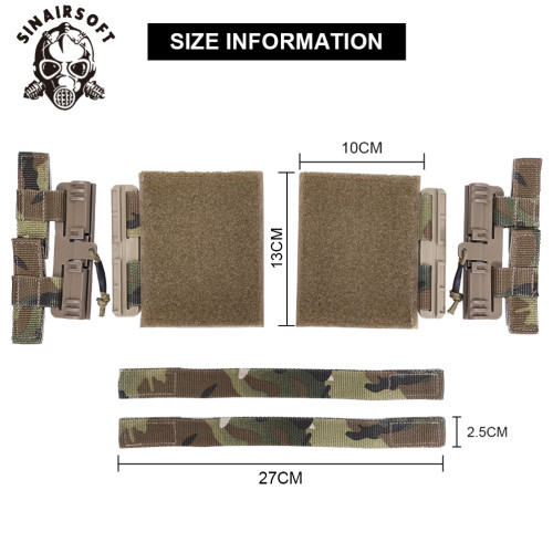 SINAIRSOFT Tactical Vest Universal MOLLE Quick Removal Buckle Set Single Point Quick Release System Set for JPC CPC NCPC 6094 420 Vest