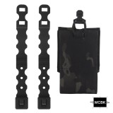 SINAIRSOFT Tactical Single Mag Pouch Elastic Large Rifle Magazine Molle Pouch Mag Carrier