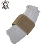 SINAIRSOFT Tactical Magnetic Adsorption Binding Strap with 2inch Wire Storage and Organizing Elastic Nylon Functional Rope