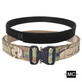 SINAIRSOFT Tactical Metal Buckle 2  Belt Quick Release Laser MOLLE Combat Belts