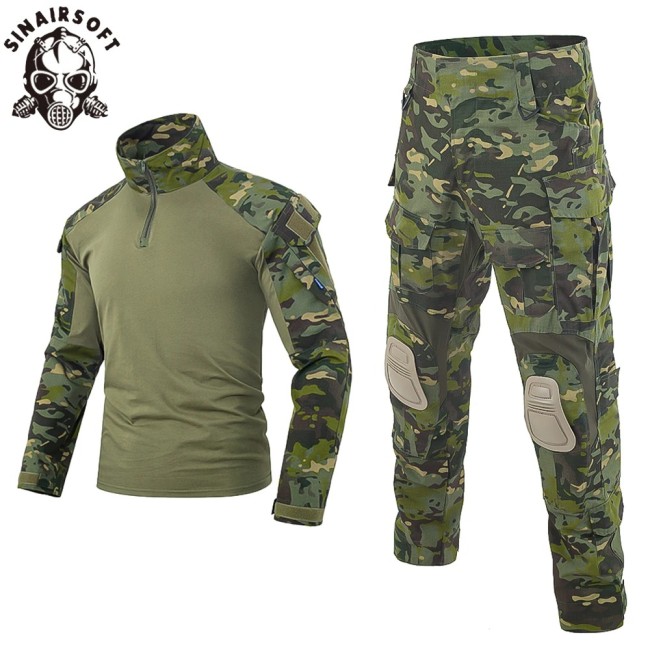 SINAIRSOFT Tactical Mens Airsoft Gen3 G3 Combat Suit Shirt Pants Special Forces Uniform