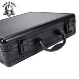 SINAIRSOFT Tactical Aluminum Pistol Hard Carry Case Padded Bag Portable Tools Storage Box