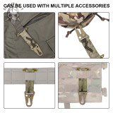 SINAIRSOFT Tactical Clash Hook Hanging Carabiner ICB Molle Webbing Clip Olecranon Metal Outdoor Cummerbund Belt Hunting Vest Accessories