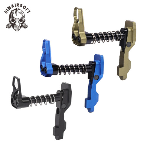 SINAIRSOFT New Style CNC Machine Double Side (Left&Right Hand) Magazine Release Catch For M4/M16 series Airsoft AEG