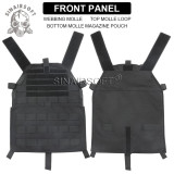 SINAIRSOFT Tactical Vest Molle Airsoft Combat Body Armor Plate Carrier W/ Magazine Pouches