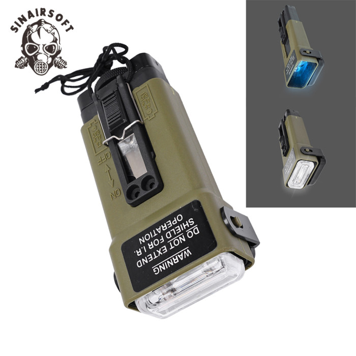 Lampe Stroboscope MS2000 Fonctionnelle FMA Airsoft - Lumière De Détresse Verte - Neuf