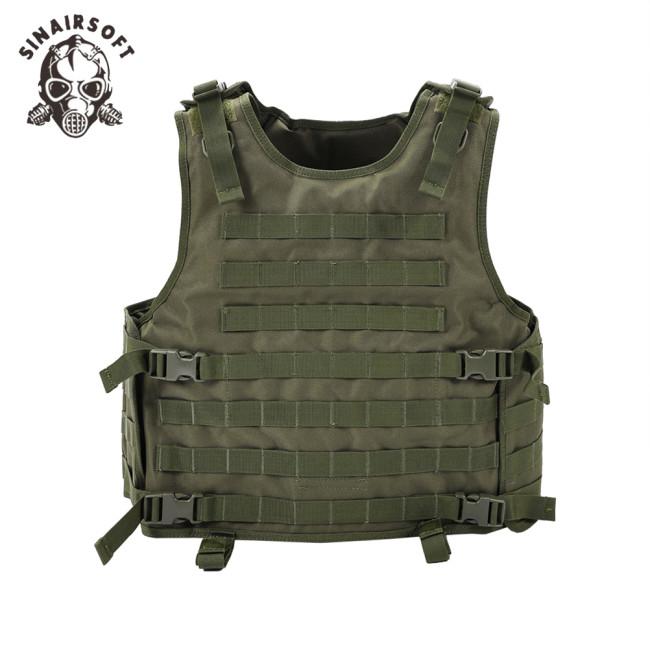 SINAIRSOFT Tactical Molle Plate Carrier Vest Hunting Airsoft Paintball CS Equipment Outdoor Protective Vests Adjustable 900D