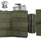 SINAIRSOFT Tactical Vest Molle Combat Airsoft Quick Release Plate Carrier W/ Mag Pouches