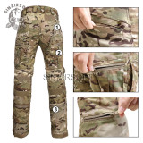  SINAIRSOFT Tactical Mens Cargo Pants Combat Outdoor Trousers Working Hunting Multi-Pocket