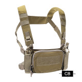 D3 Tactical Chest Rig Vest CRM H Harness M4 5.56 Magazine Insert Flatback Integratable Hunting Accessories 500D Nylon