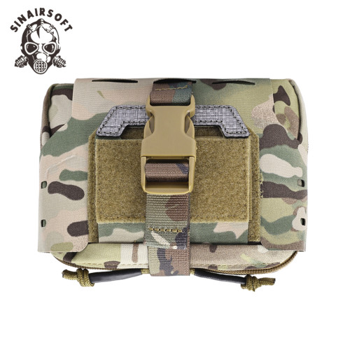 SINAIRSOFT Utility Tactical Molle Pouch EDC Medical Kit Bag Waist Pack Elastic Quick Access