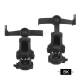 SINAIRSOFT Tactical Headset Rail Mount 360° Rotation For TAC3/C Series Headset Bracket Adapter Fit OPS Core ARC Wendy M-LOK Helmet