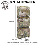 SINAIRSOFT Tactical Gear MP5 Backpack Outdoor CS Airsoft Hunting Weapon Pack Sniper Rifle Molle Tool Bag 60cm Single Shoulder Gun Case