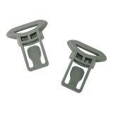 SINAIRSOFT 2pcs Tactical Helmet Goggle Eyeglasses Hook Helmet Side Rail Install Accessories