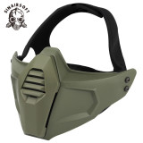 SINAIRSOFT Tactical Half Face Mask Airsoft Fast Helmet Universal Protective Mask Hunting