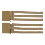 SINAIRSOFT Tactical  MOLLE PLAS Upgarde Kit 3 Band Quick Release Buckle Set JPC 420 419 XPC Hunting Vest Accessories