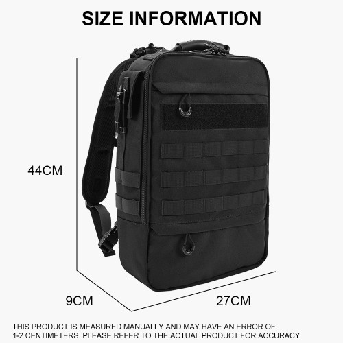SINAIRSOFT Men Tactical Backpack Rucksack Outdoor Camping Hiking Bag 
