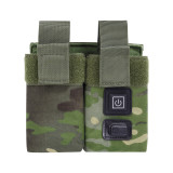SINAIRSOFT Molle Tactical M4 Double Magazine Pouch Warmer Function Holster Paintball Airsoft Rifle Hunting Bandolier Accessories