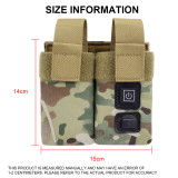 SINAIRSOFT Molle Tactical M4 Double Magazine Pouch Warmer Function Holster Paintball Airsoft Rifle Hunting Bandolier Accessories