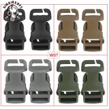 SINAIRSOFT Plastic Buckle 1 Inch SRB Quick Release Safety Buckle Outdoor MOLLE Vest PALS Webbing Adjusting Buckle
