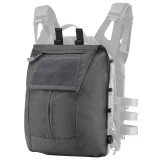 SINAIRSOFT Tactical Zip-on Panel Pack Airsoft Molle Plate Carrier Zipper-on Backpack Nylon Bag For AVS JPC 2.0 CPC Vest