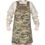 SINAIRSOFT 10 Color Unisex Sleeveless Tactical Vest Apron Pinafore Camouflage Technician Mechanic Apron Tactical LY1402