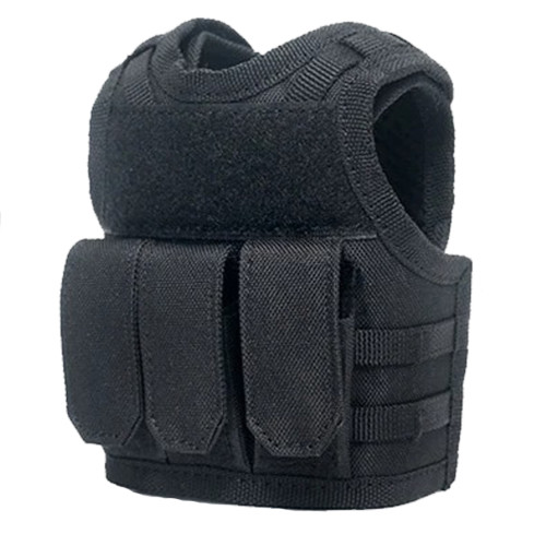 SINAIRSOFT  Tactical Premium Beer  Molle Mini Miniature Hunting Vests Beverage Cooler Adjustable Shoulder Straps