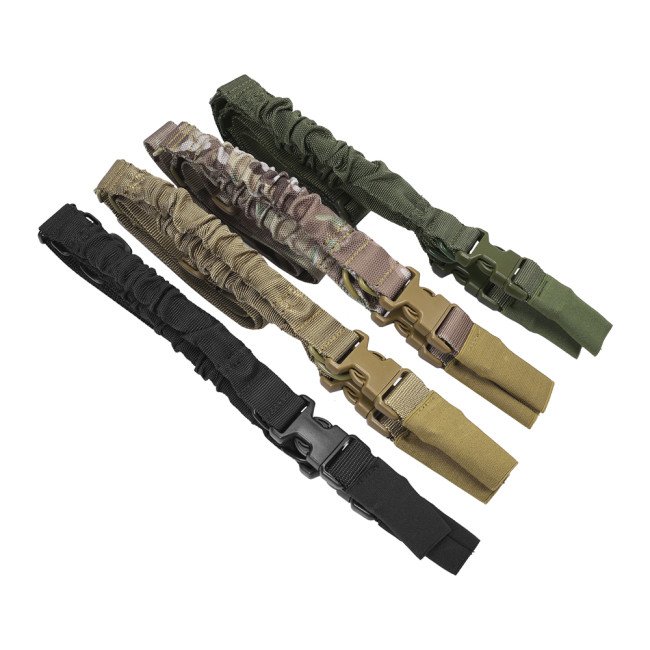 SINAIRSOFT Tactical 2Two Dual Point Sling Adjustable Bungee Hunting Rifle Gun Airsoft Strap