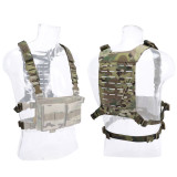 Tactical D3 SS MK Chest Rig Hunting Airsoft MOLLE Vest Chest Rig Strap Universal Vest Back Panel Equipment Accessories