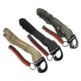 SINAIRSOFT Upgrade Multi functional CS Safety Lanyard Strap Rope Tactical Protective Sling Safety Line Climbing Rope For Outdoor Activities