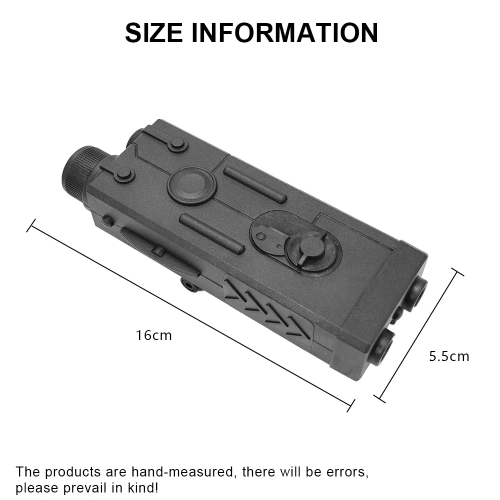 SINAIRSOFT Tactical HK146 PEQ2 Dummy Battery Case Box No-function Carry RAS RIS AEG