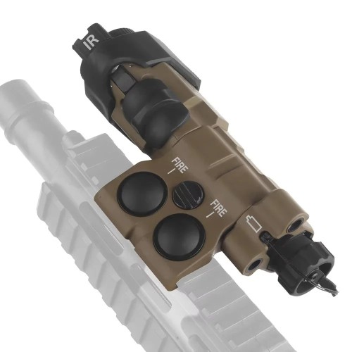 SINAIRSOFT MAWL-C1 Functional Version Red/Green Laser Light Rail Mounting Flashlight