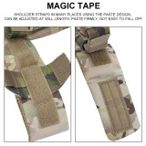 SINAIRSOFT Tactical Plate Carrier Vest Quick Release Buckle MOLLE LaserCut Back Zipper Vest