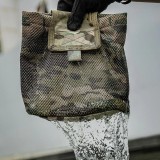 EMERSONGEAR Tactical Molle Mesh Dump Pouch Outdoor Drawstring Magazine Bag