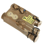 SINAIRSOFT Airsoft AN PEQ-16 Dummy Battery Box Case Carry RAS RIS AEG 20mm Rail Mini Lipoly