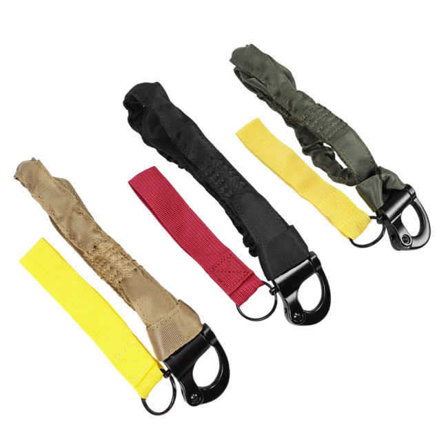 SINAIRSOFT Hunting Single Point Bungee Rifle Sling Tactical Quick Release Strap Gun Sling Safety Lanyard