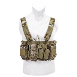Army Tactical D3 Chest Rig Vest Carrier Armor Harness Rifle Pistol Magazine Pouch CRX Hunting Equipment Accessories 5.56 7.62