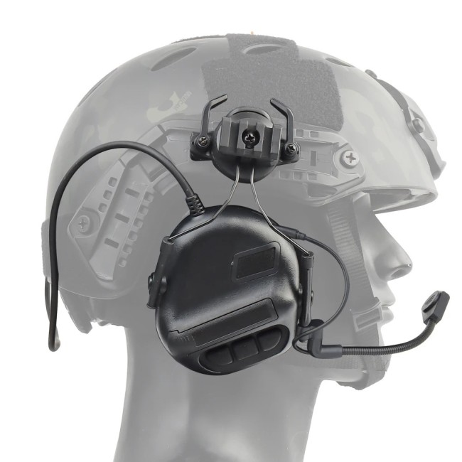 SINAIRSOFT Tactical Headset Hunting Headphone Communication earphone Shooting PTT Helmet