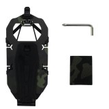 SINAIRSOFT Tactical Vest Molle Accessories Chest Strap Folding Navigation Board