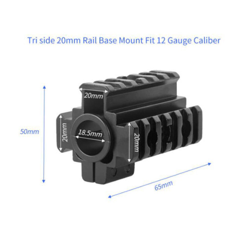 SINAIRSOFT  Tactical Accessories Scope Tube Clips 5.56 .223 Tube Clips Triple Rail Scope Clips