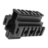SINAIRSOFT  Tactical Accessories Scope Tube Clips 5.56 .223 Tube Clips Triple Rail Scope Clips