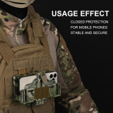 SINAIRSOFT Tactical Folded Vest Front Molle Navigation Board Holder