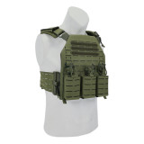 SINAIRSOFT Tactical Vest With Quick Release Laser Cut Triple Magazine