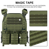 SINAIRSOFT Tactical Vest With Quick Release Laser Cut Triple Magazine